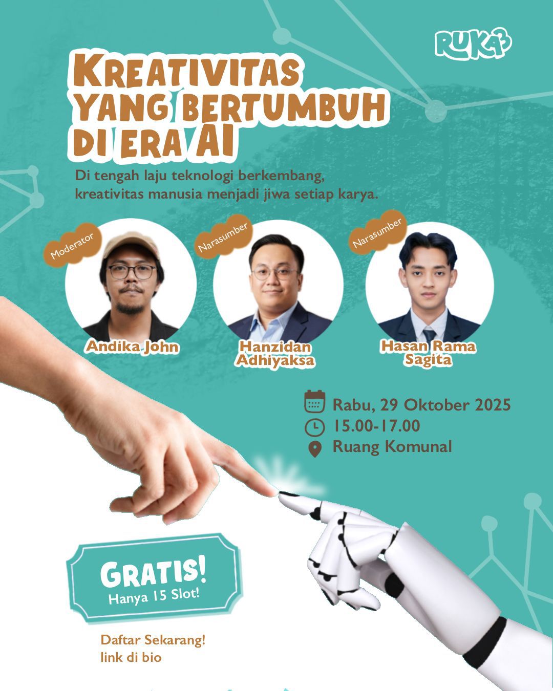 Program Kreativitas yang bertumbuh di era AI